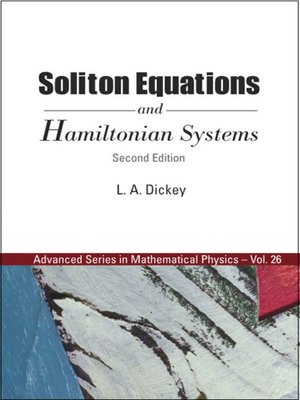 cover image of Soliton Equations and Hamiltonian Systems ()